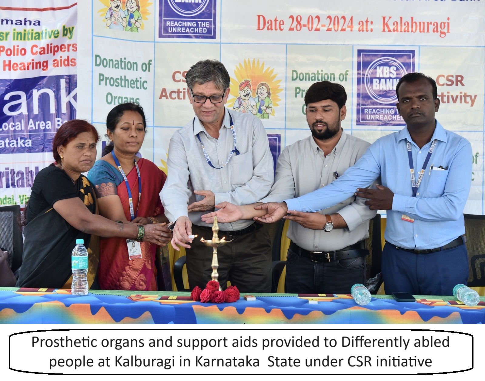 Prosthetic organs and support aids provided to Differently abled people at Mahabubnagar in Telangana State under CSR initiative | Kbsbankindia.in | Kbsbankindia.com | Gallery